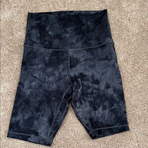 Lululemon Tie-Dye Women's Bike Shorts